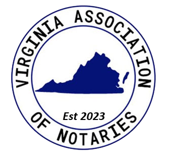 Virginia Association of Notaries Logo